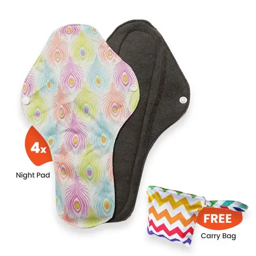 Topsy Daisy Super Pads Set in soft bamboo terry